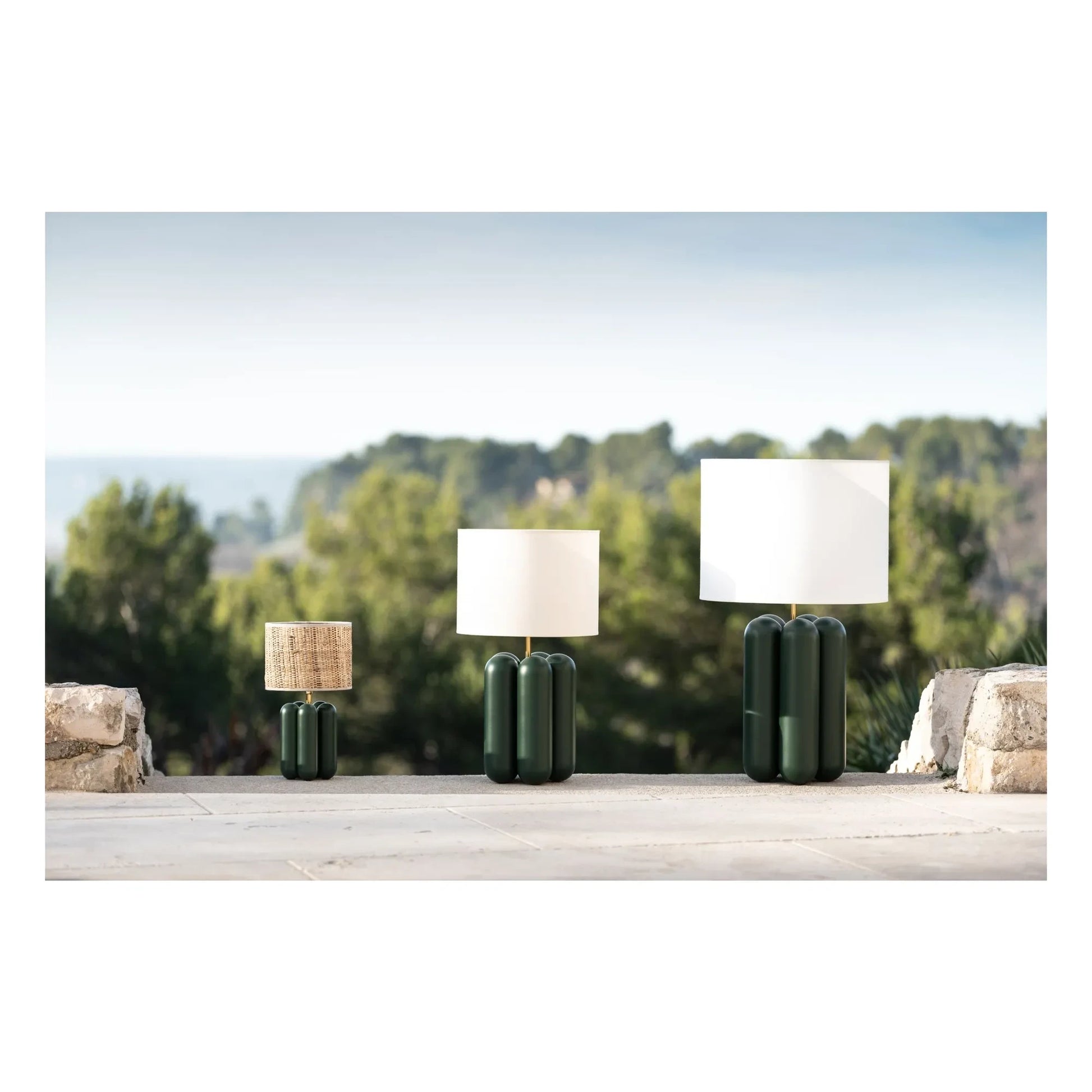 Cosin - Charlotte table lamp | Dark green