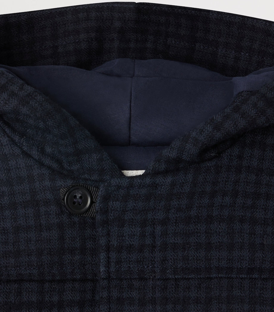 Cotton-Wool Check Coat (2-3 Years)