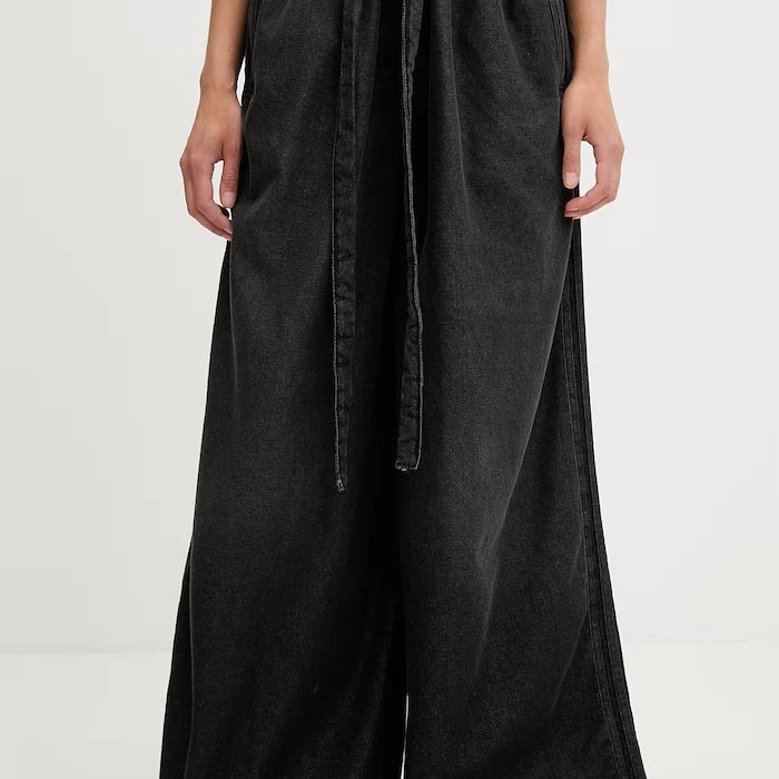 adidas Originals дънки wide leg дамски Essentials