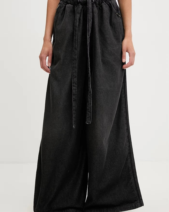 adidas Originals дънки wide leg дамски Essentials