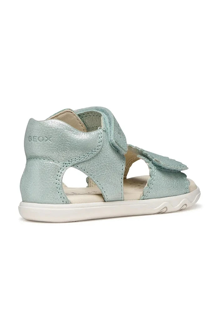Детски сандали от кожа Geox SANDAL STEPPIEUP