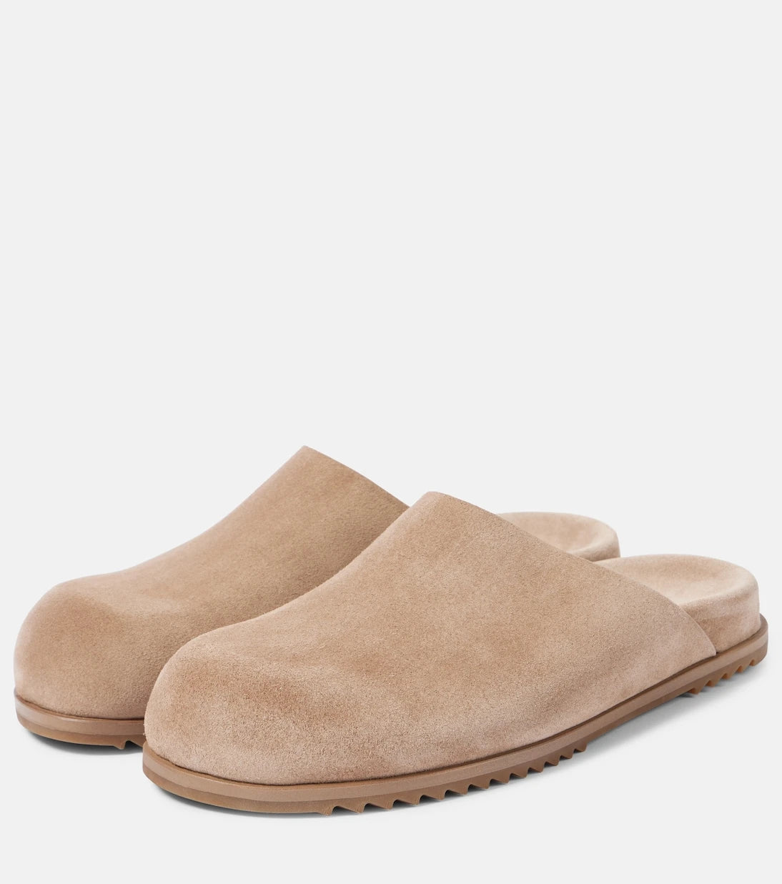 Rick Owens - Granola suede mules