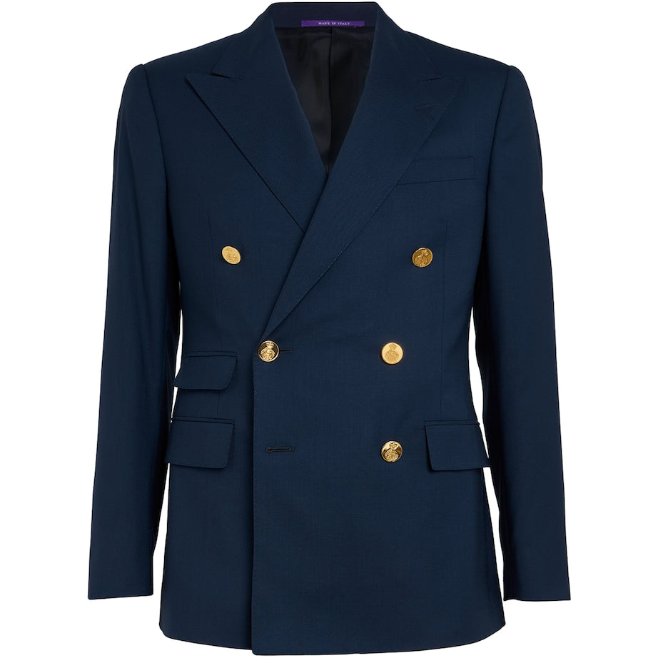 Double-Breasted Suit Jacket