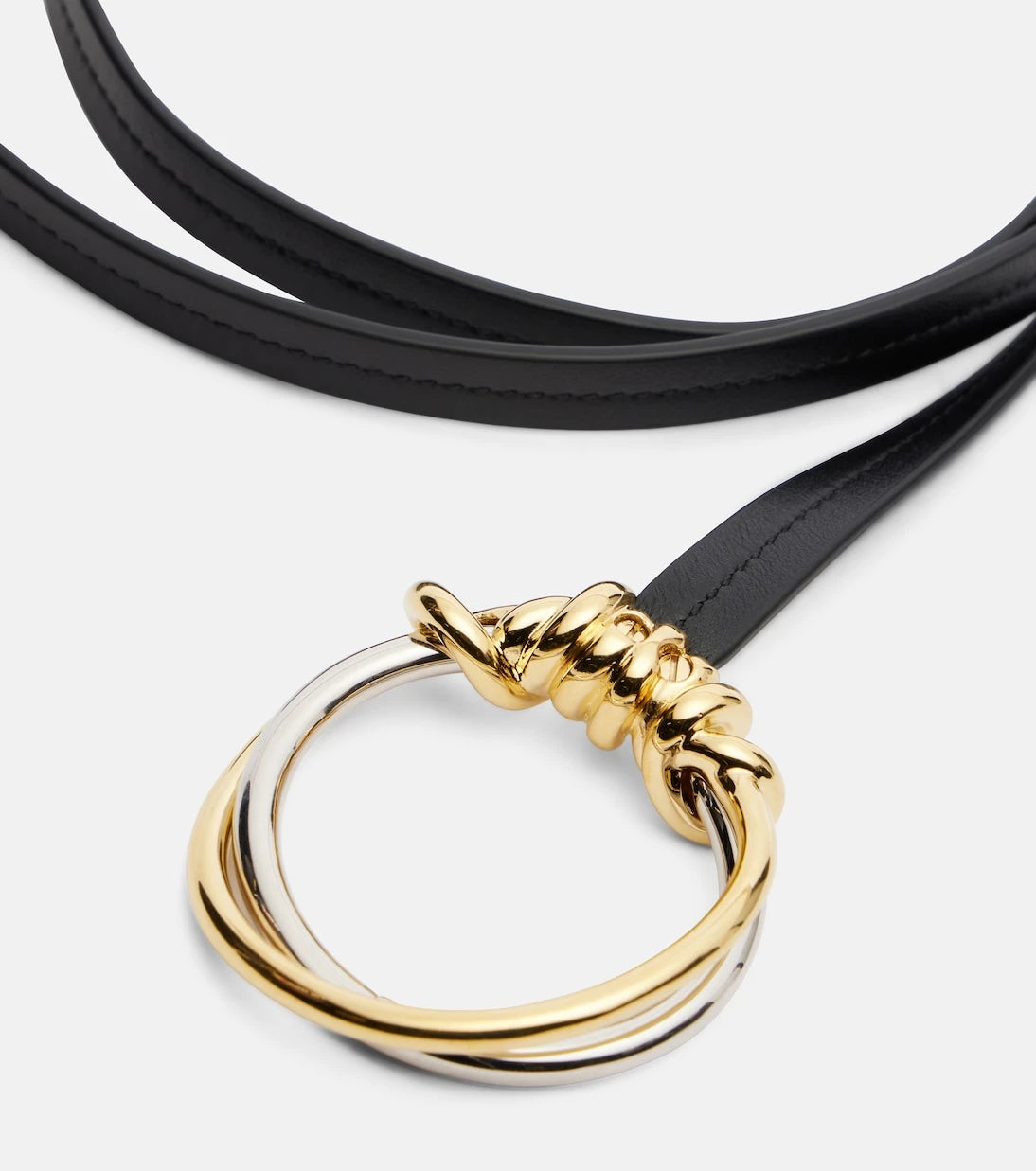 Bottega Veneta - Knot Ring leather belt