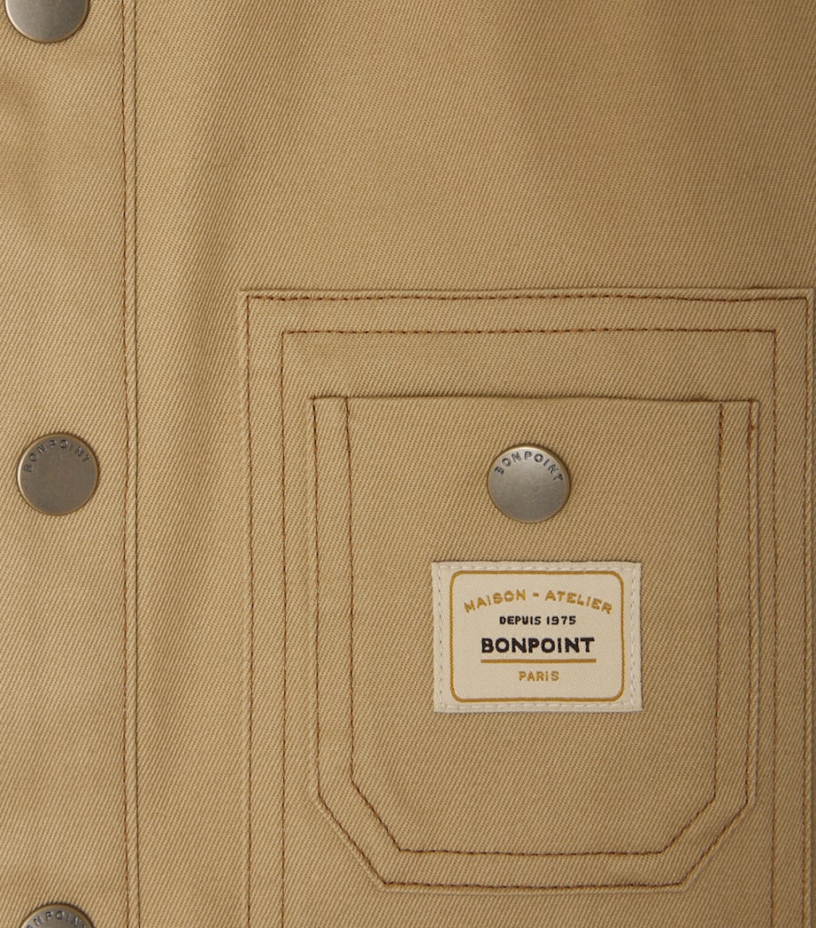 Cotton Pocket-Detail Jacket (4-8 Years)