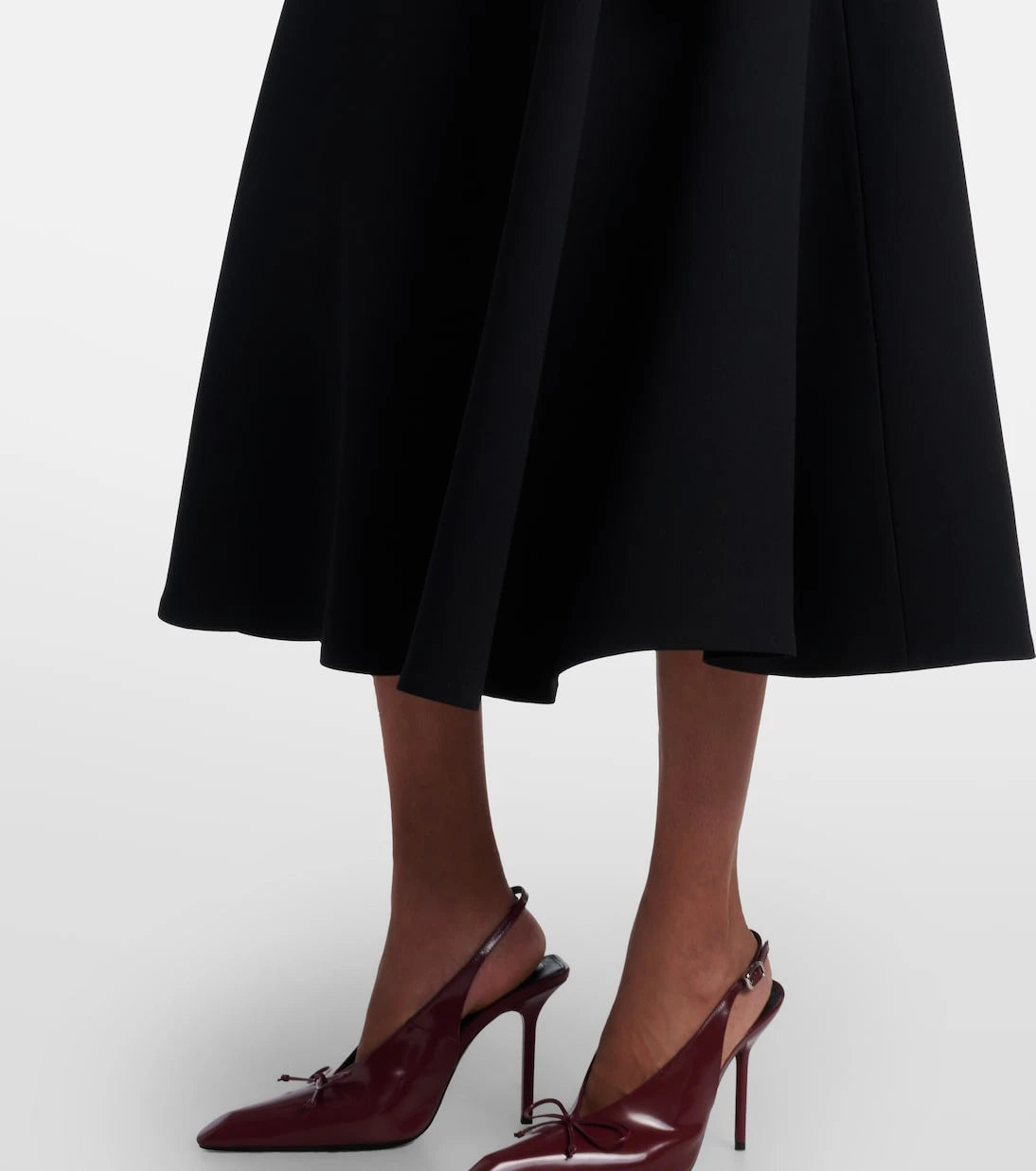 Jacquemus - Triangle midi skirt