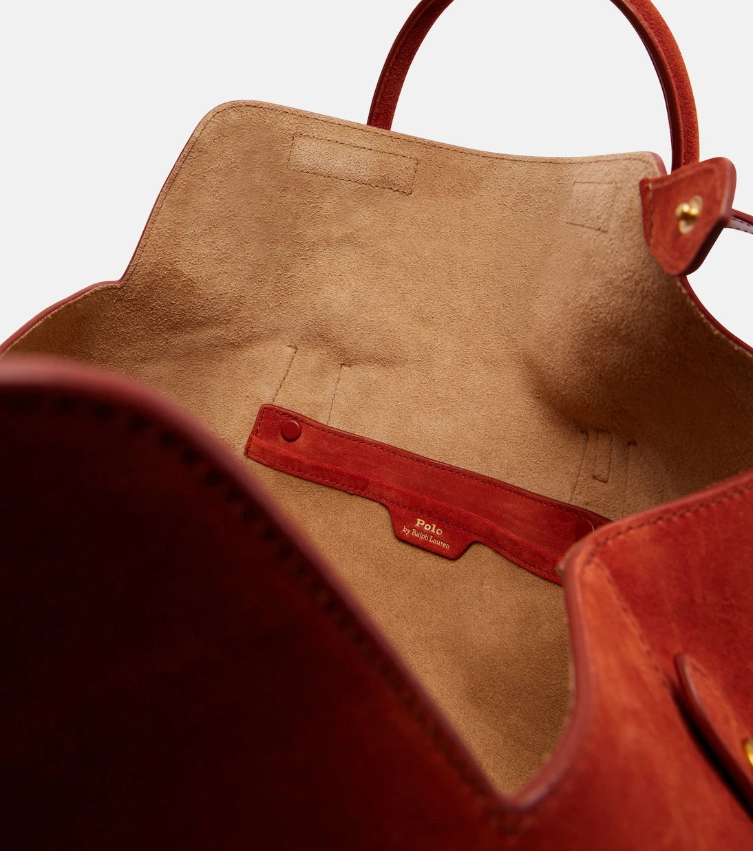 Polo Ralph Lauren - Bellport Medium suede tote bag