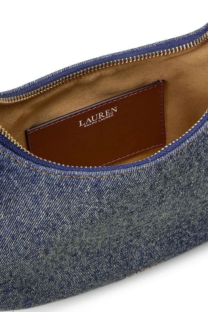 Lauren Ralph Lauren denim kadın çantası
