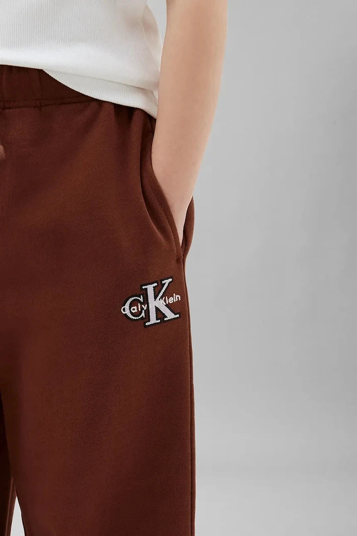 Calvin Klein Jeans çocuk pamuklu spor pantolon