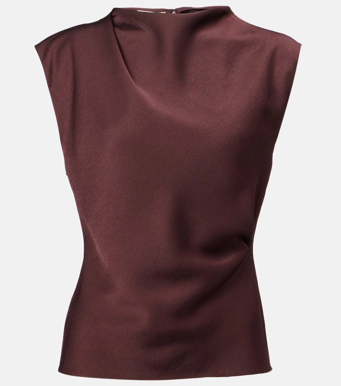 Vince - Draped satin top