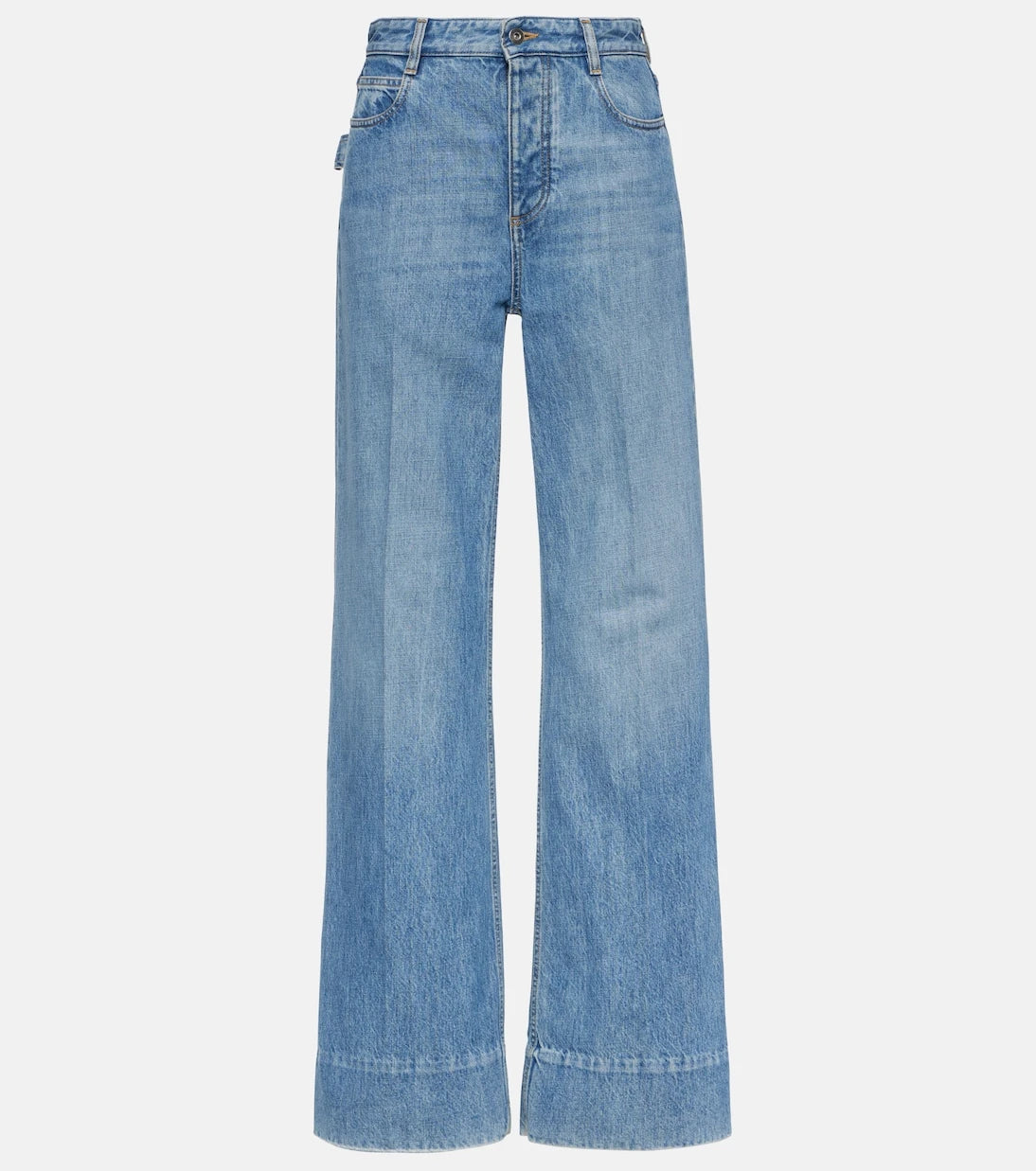 Bottega Veneta - Mid-rise wide-leg jeans