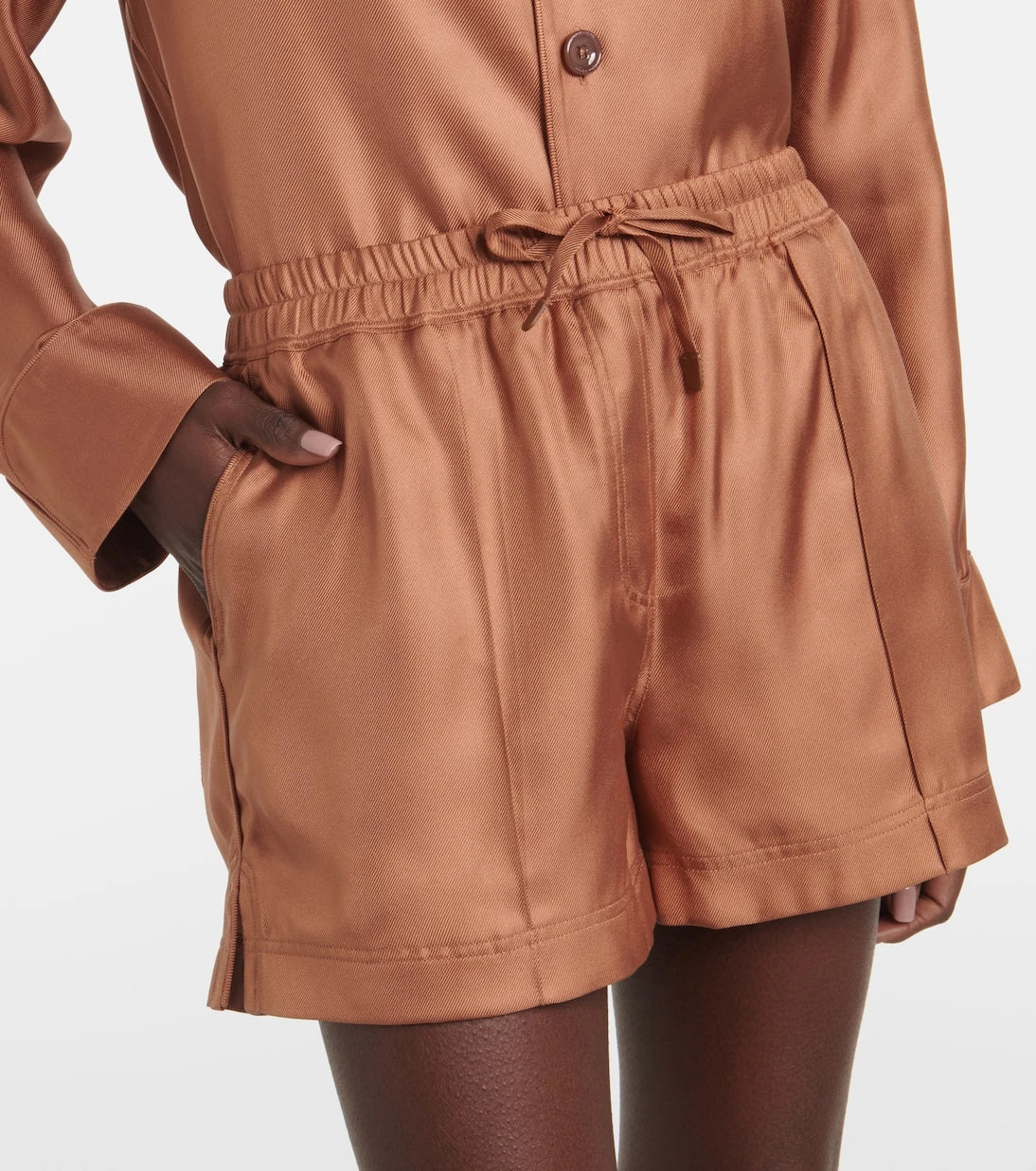 Tom Ford - Silk twill shorts