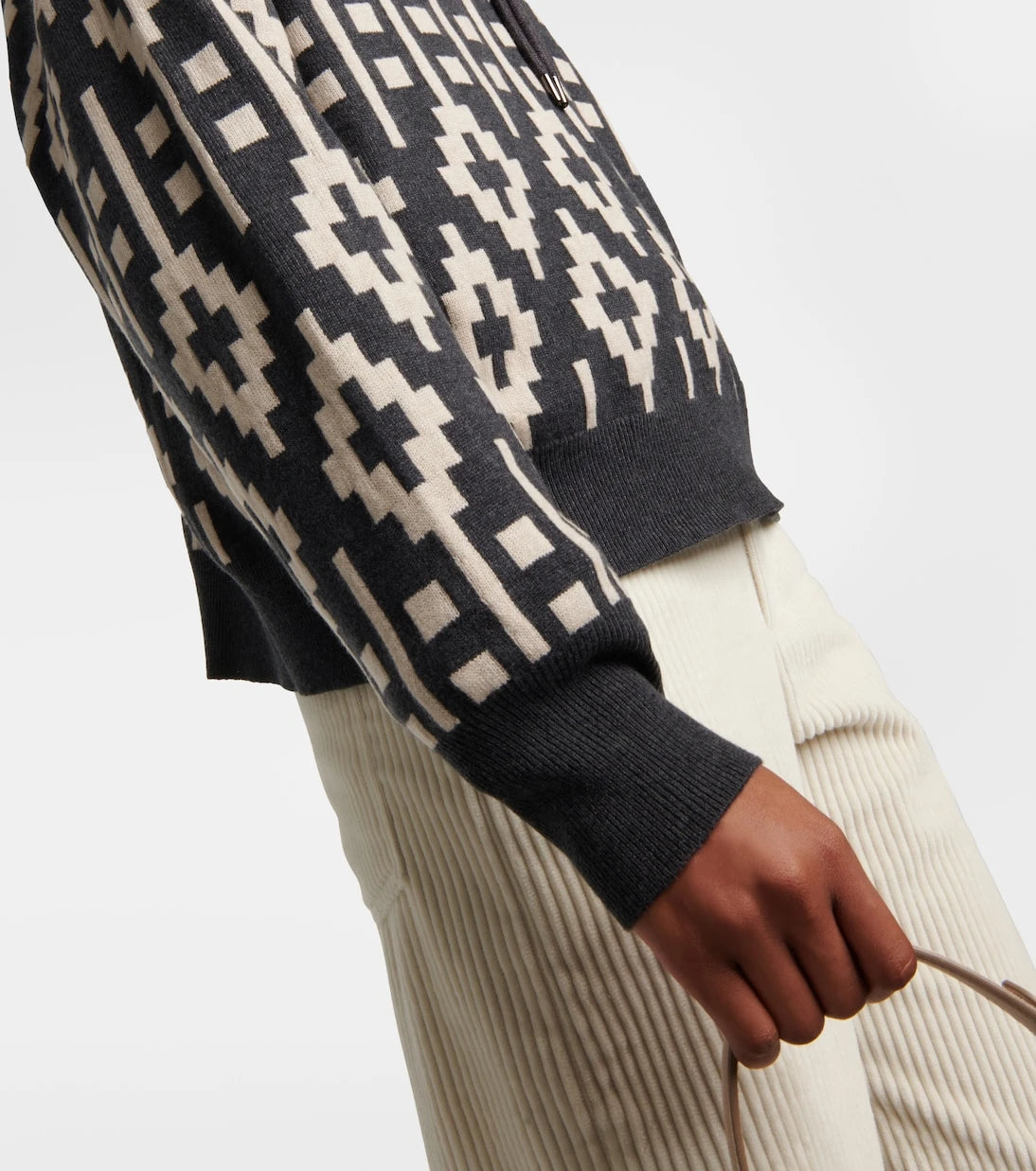 Brunello Cucinelli - Vintage Jacquard wool-blend sweater