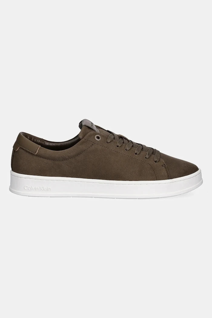 Кожени маратонки Calvin Klein LOW TOP LACE UP NU