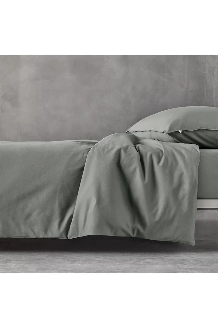 Памучен чаршаф с ластик BOSS BEBOSS Khaki 90 x 200 cm