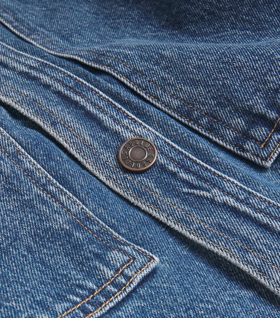 Navy Oversized Atticus Denim Shirt