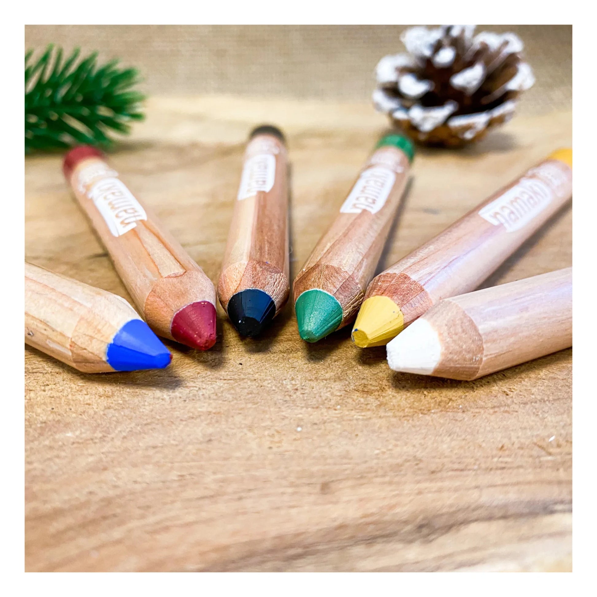 Namaki - Rainbow Face Crayons - Set of 6