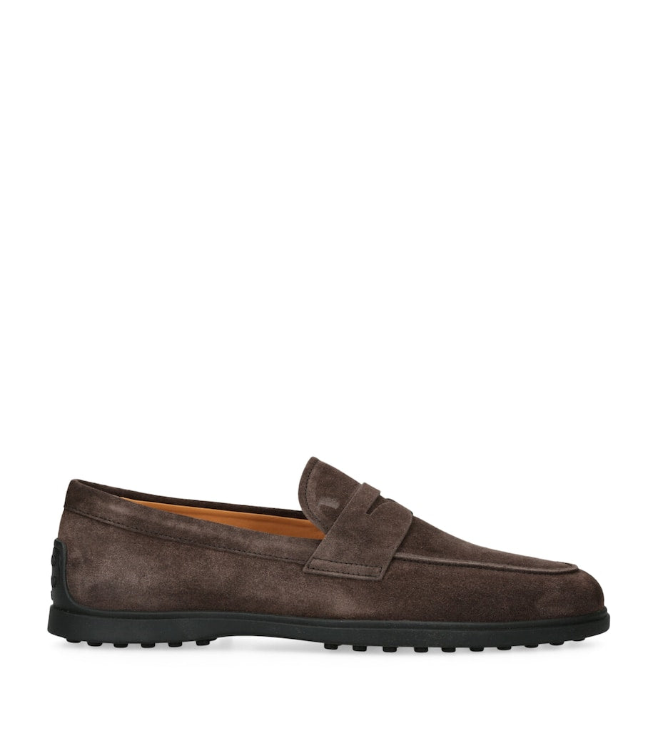 Tod's Suede Gomma Loafers