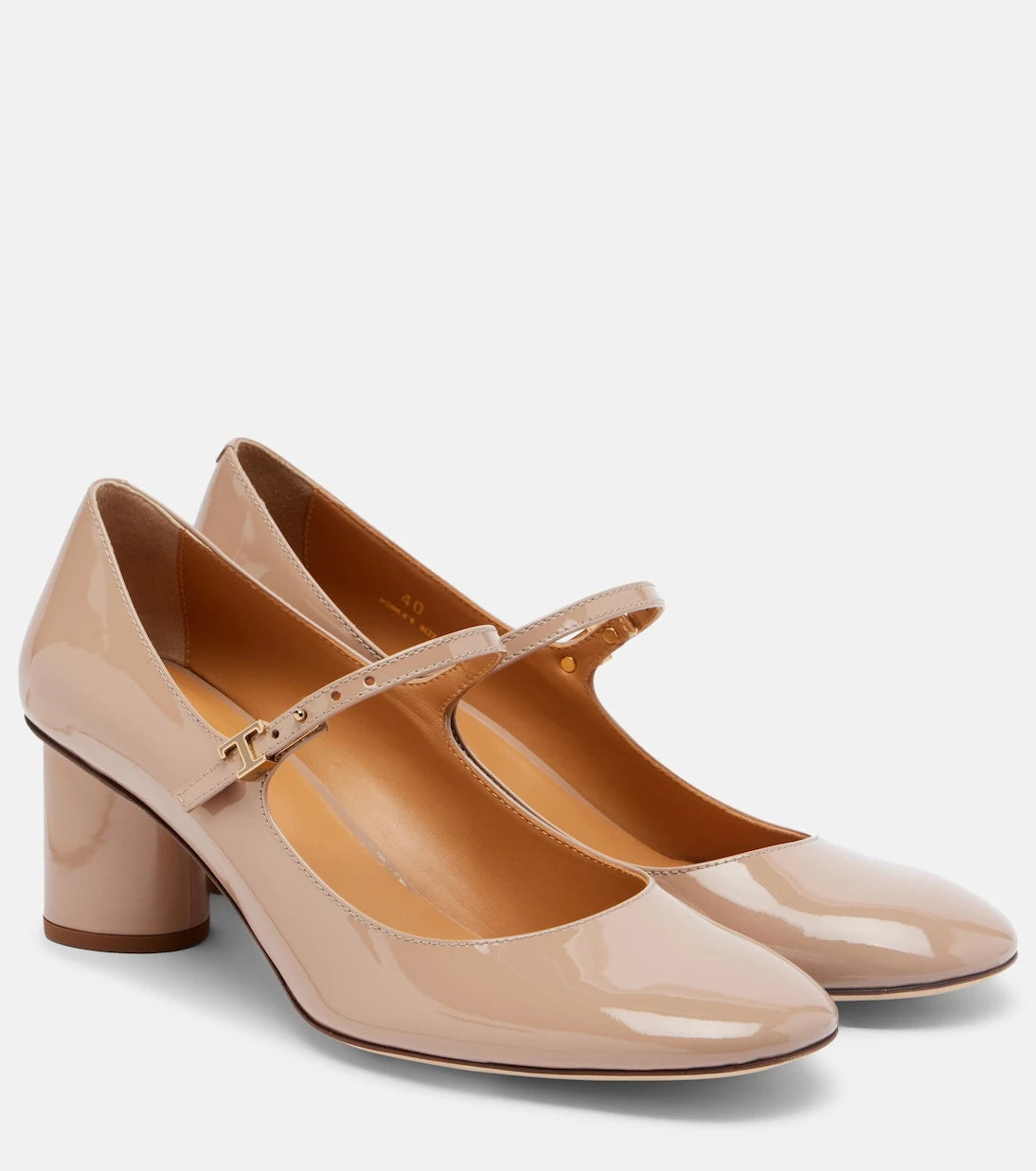 Tod's - Patent leather Mary Jane pumps