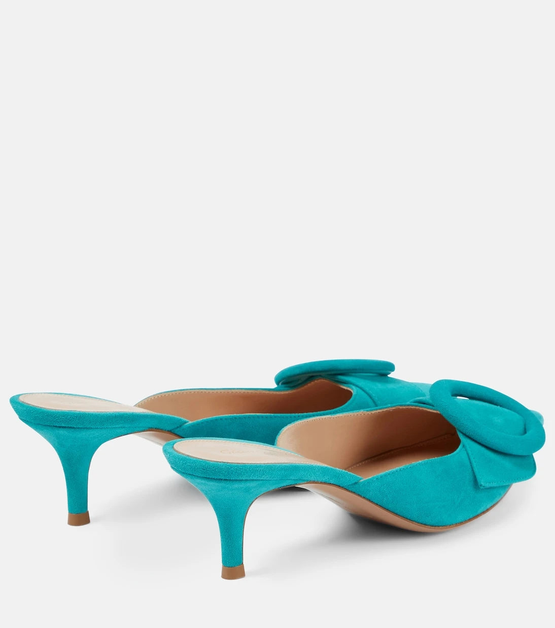 Gianvito Rossi - Portofino 55 suede mules