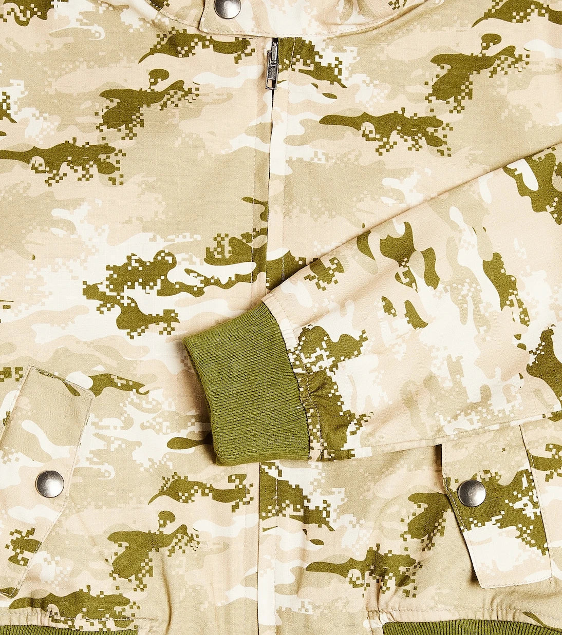 The New Society - Lancaster camouflage cotton jacket