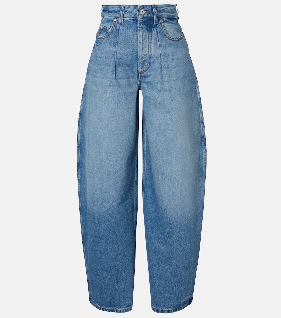 Jacquemus - Ovalo De-Nîmes barrel-leg jeans
