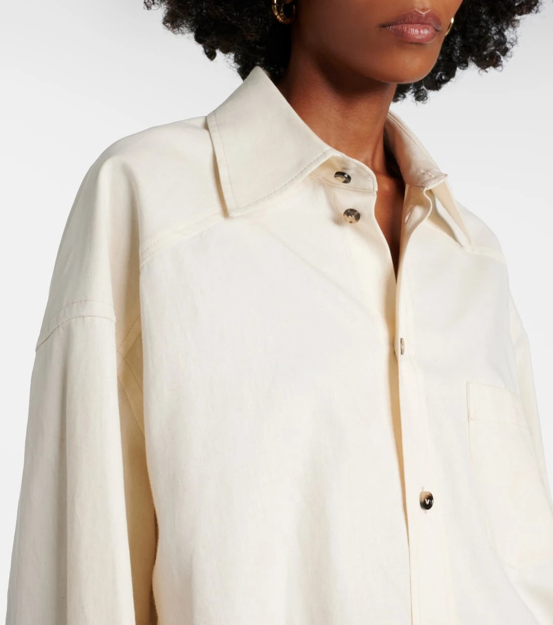 Bottega Veneta - Linen and cotton shirt