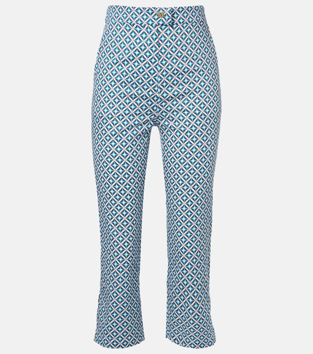 Max Mara - Facella printed cotton wide-leg jeans