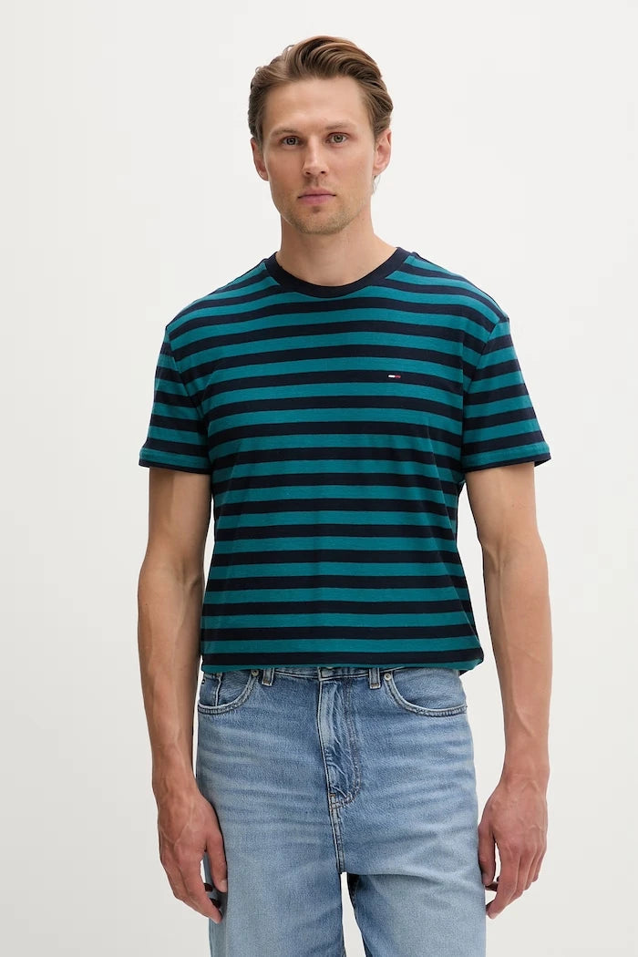 Tommy Jeans Erkek Pamuk Tişört