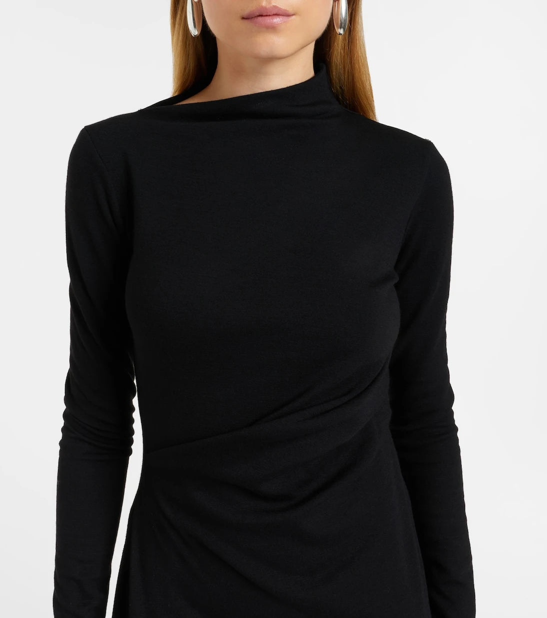 Sportmax - Edile wool and cotton-blend midi dress