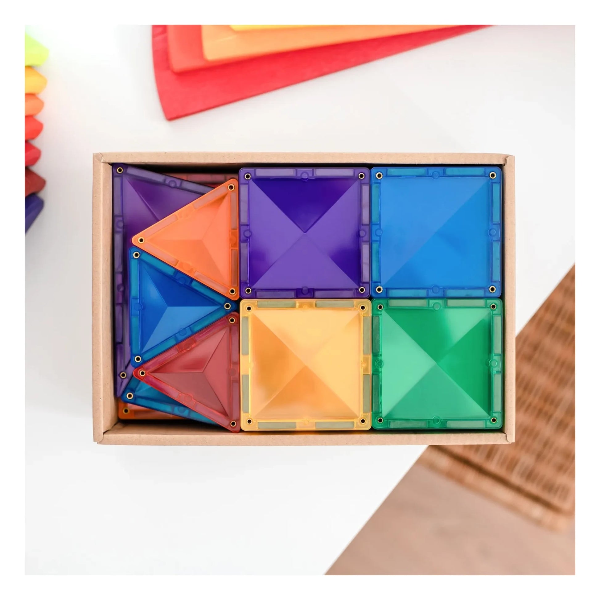 Connetix - Starter pack - 60 pieces | Rainbow