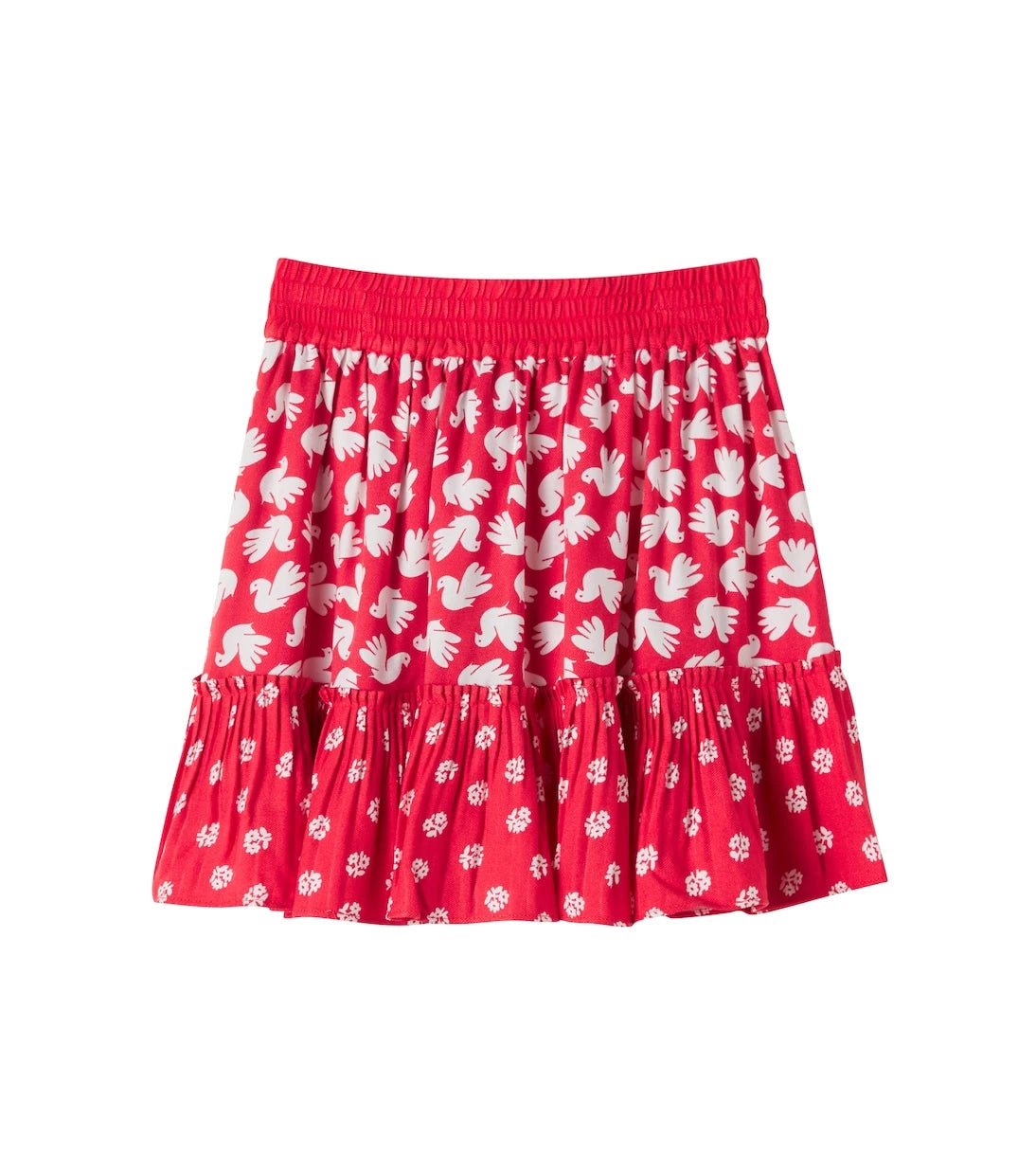 Stella McCartney Kids - Printed ruffled skirt