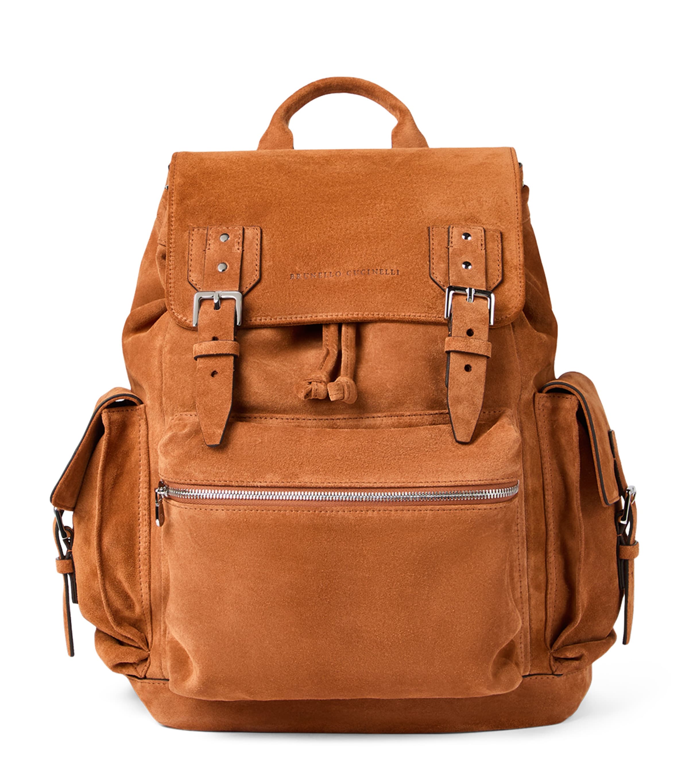 Brunello Cucinelli Suede City Backpack