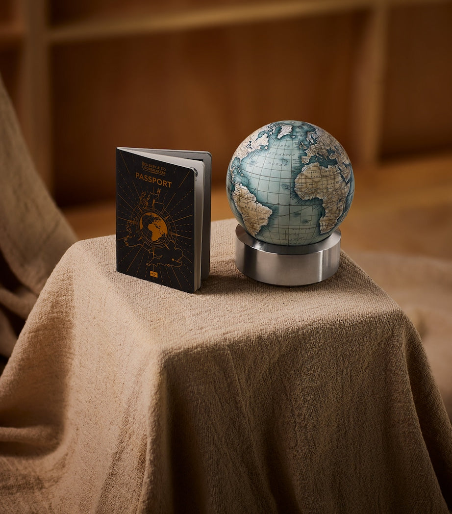 Titanium Prussian Blue Pocket Globe (12cm)