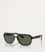Ray-Ban Black Nylon RB4414M Scuderia Ferrari Collection Sunglasses