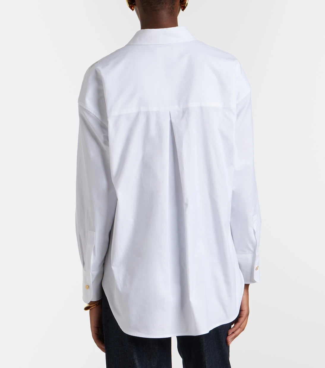 'S Max Mara - Cotton poplin Oxford shirt