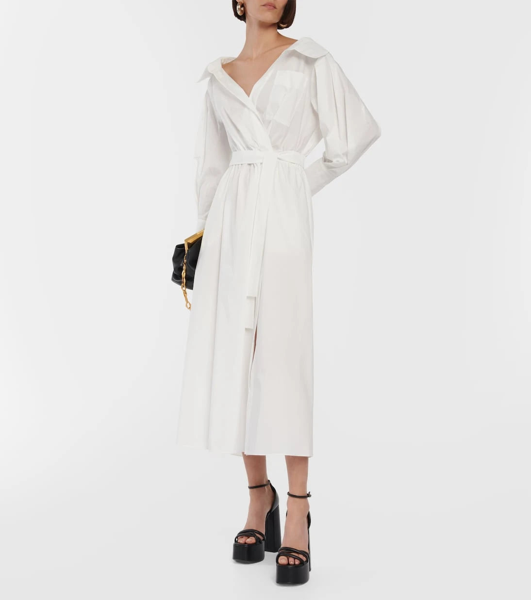 Altuzarra - Lyddy cotton-blend wrap dress