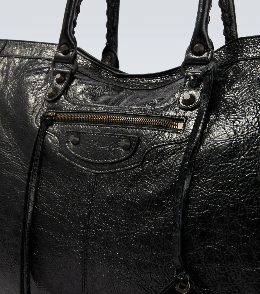 Balenciaga - Le City leather duffel bag