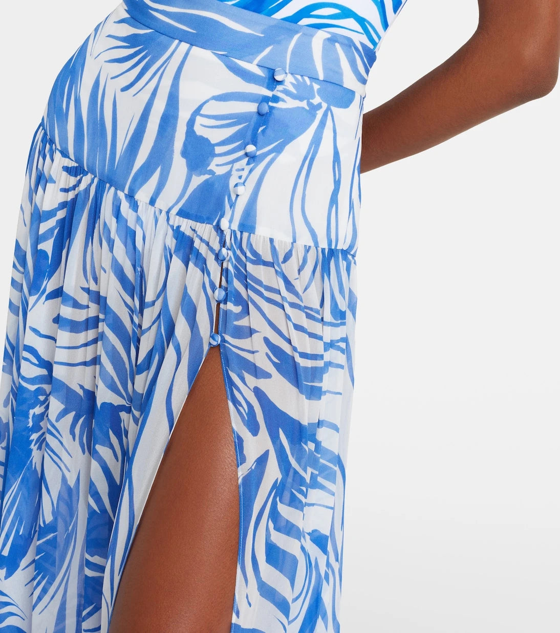 Alexandra Miro - Jaimee high-rise printed maxi skirt