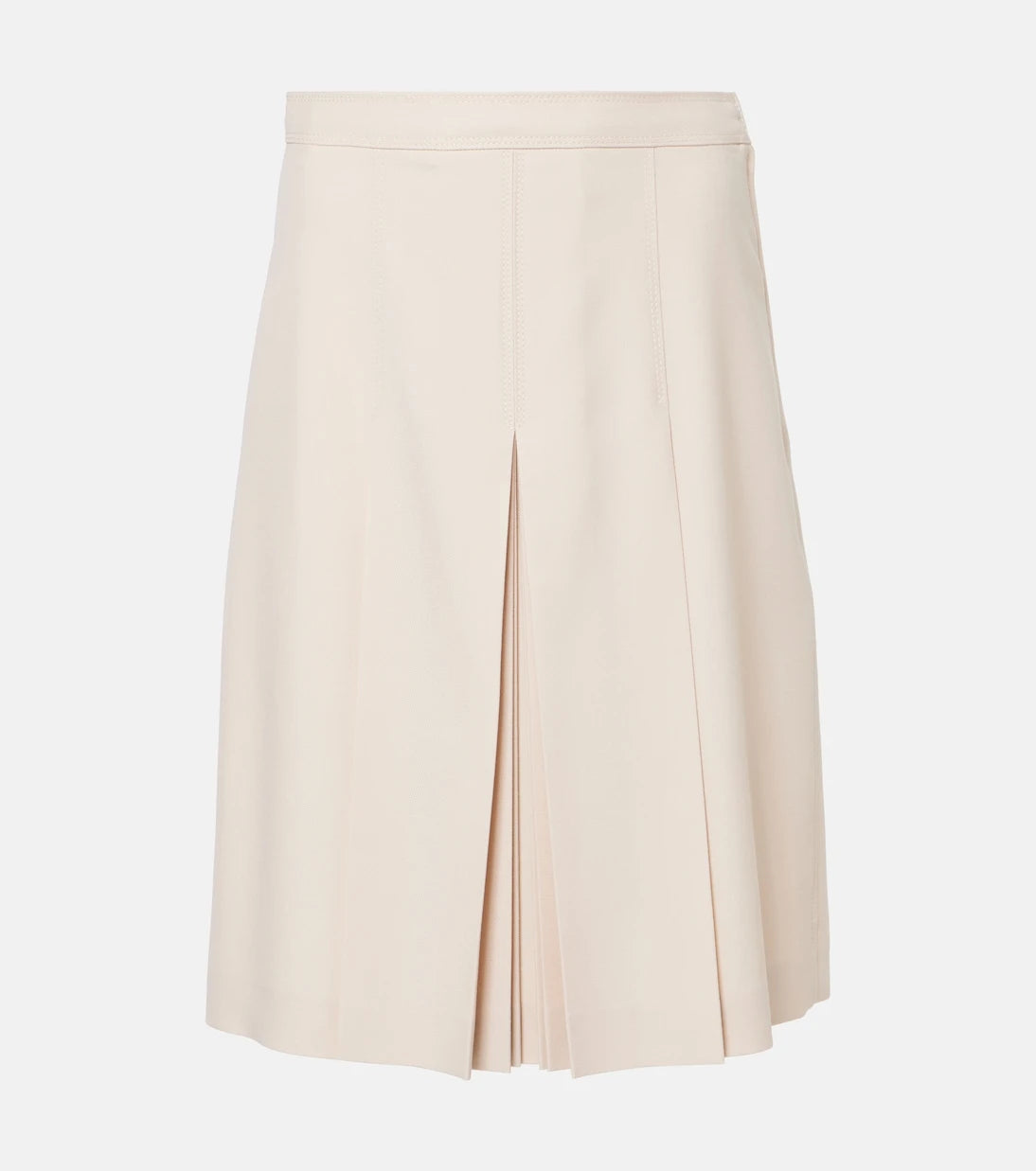 Valentino - Virgin wool midi skirt