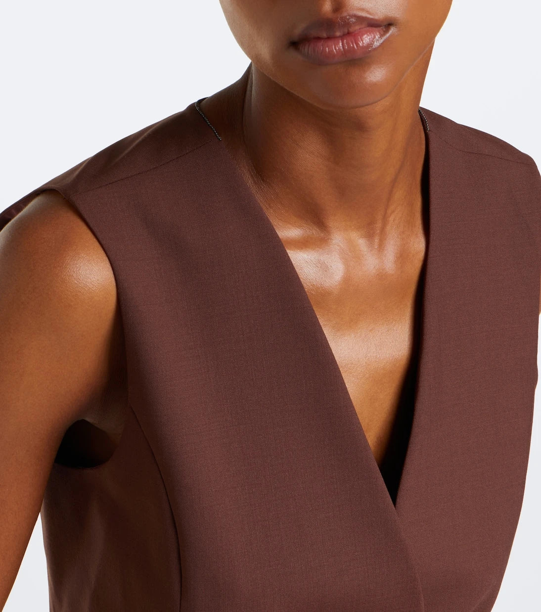 Brunello Cucinelli - Monili wool-blend vest