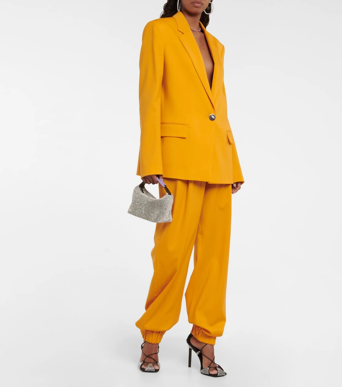 Eéra - Moonbag embellished mesh shoulder bag