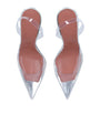 Amina Muaddi Multi Holli Glass Slingback Pumps 95