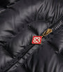 Casablanca Black Down Monogram Puffer Jacket