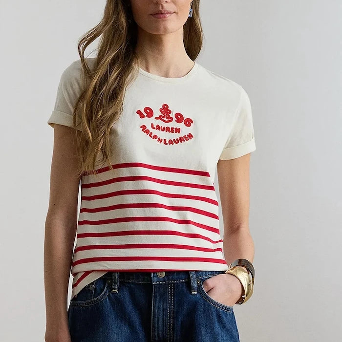 Lauren Ralph Lauren pamuklu kadın tişört