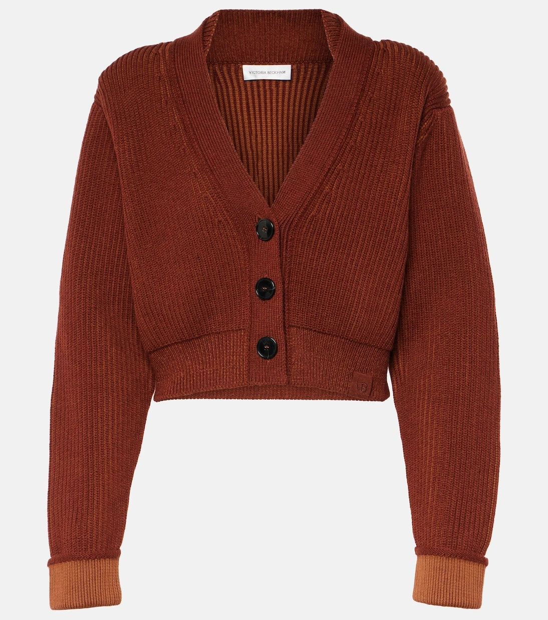 Victoria Beckham - Cropped wool-blend cardigan