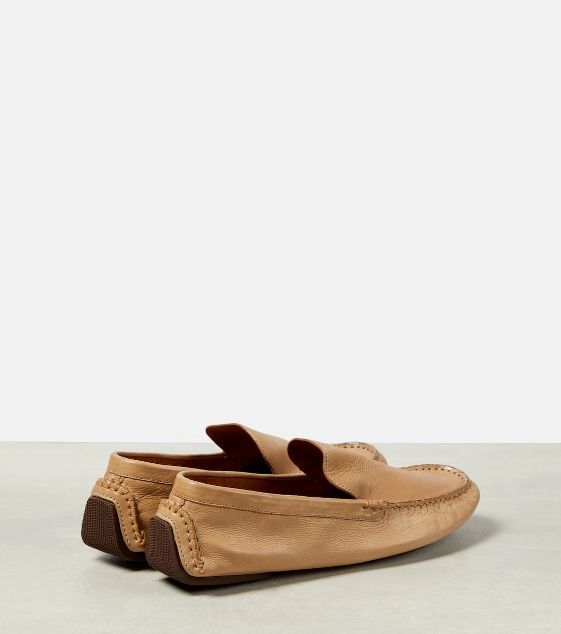 The Row - Lucca leather loafers