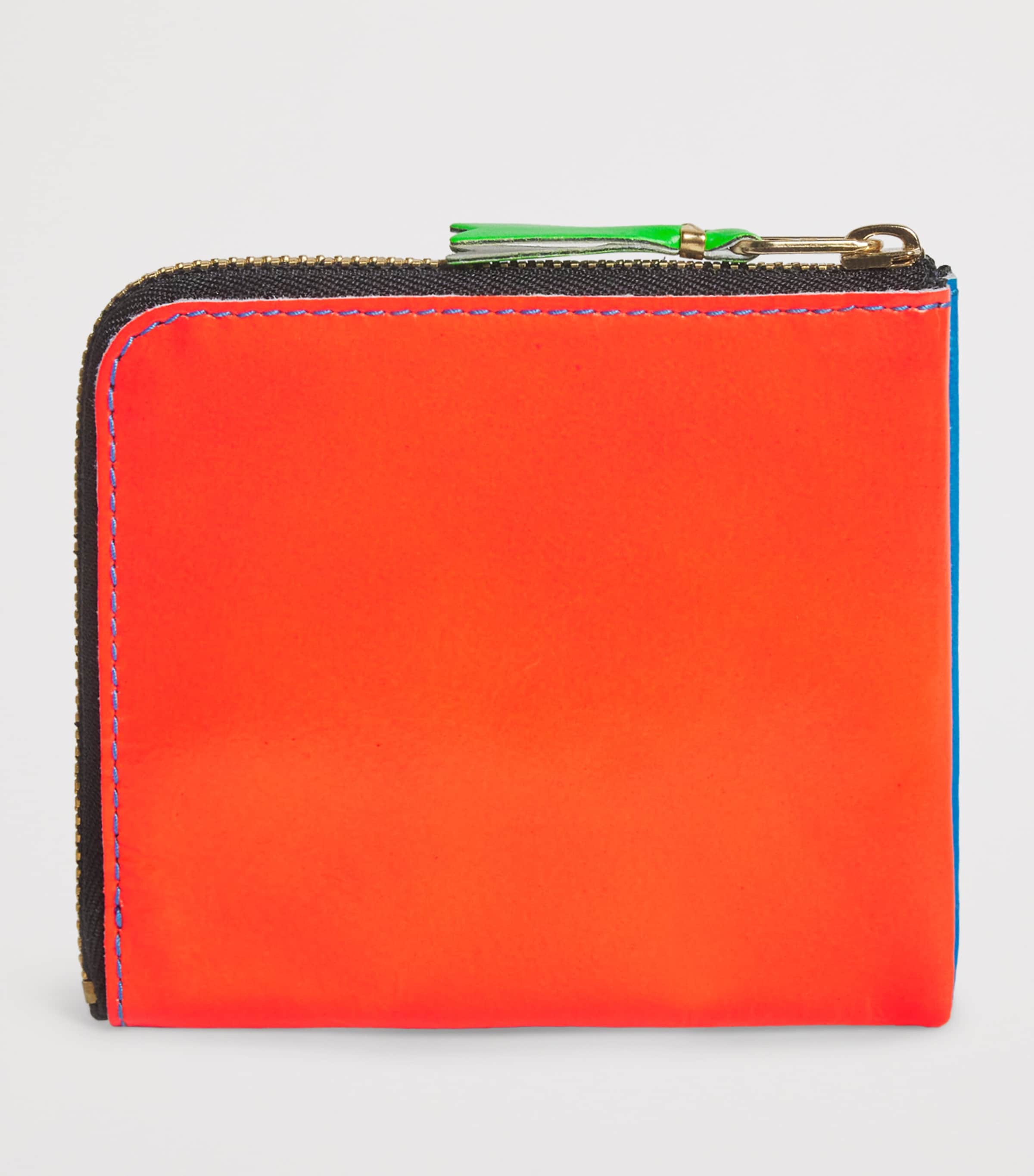 Comme Des Garçons Wallet Small Leather Super Fluo Wallet