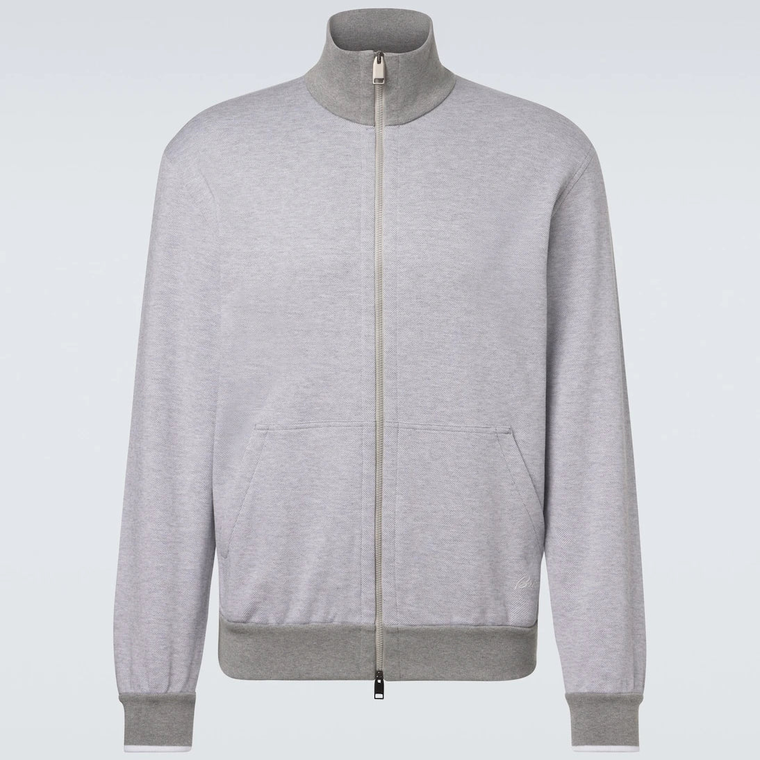 Brioni - Cotton-blend track jacket