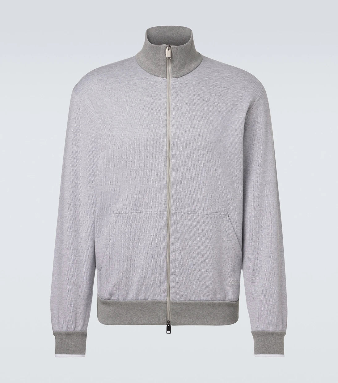 Brioni - Cotton-blend track jacket
